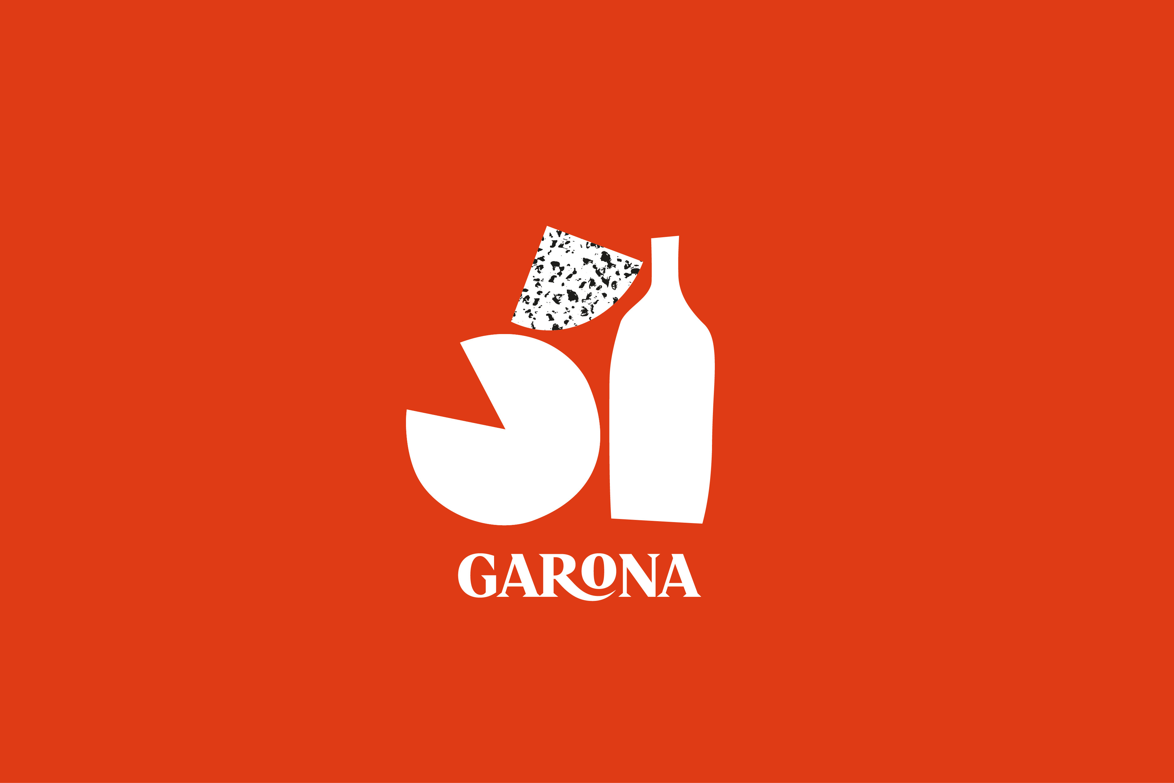 Système graphique réalisé pour la fromagerie Garona