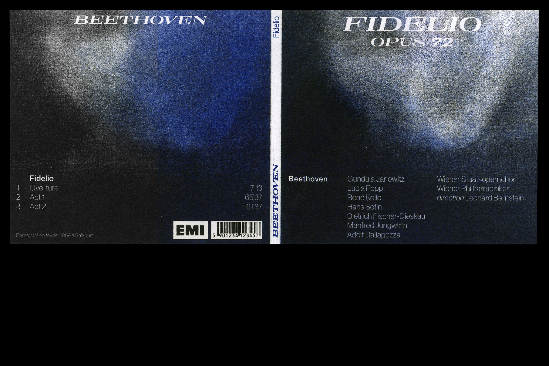 Des pochettes de disque pour Beethoven — Fidelio