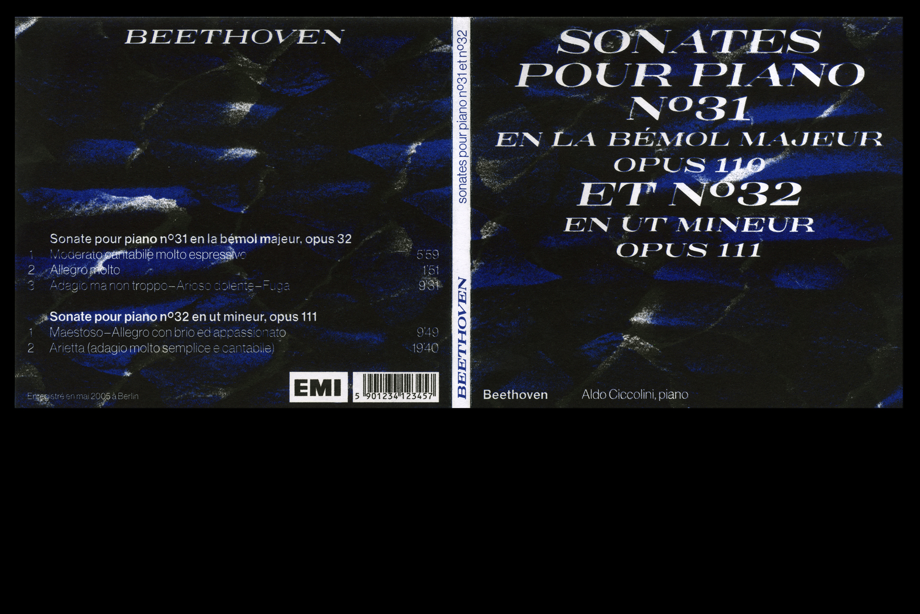 Des pochettes de disque pour Beethoven — Sonates 31 et 32