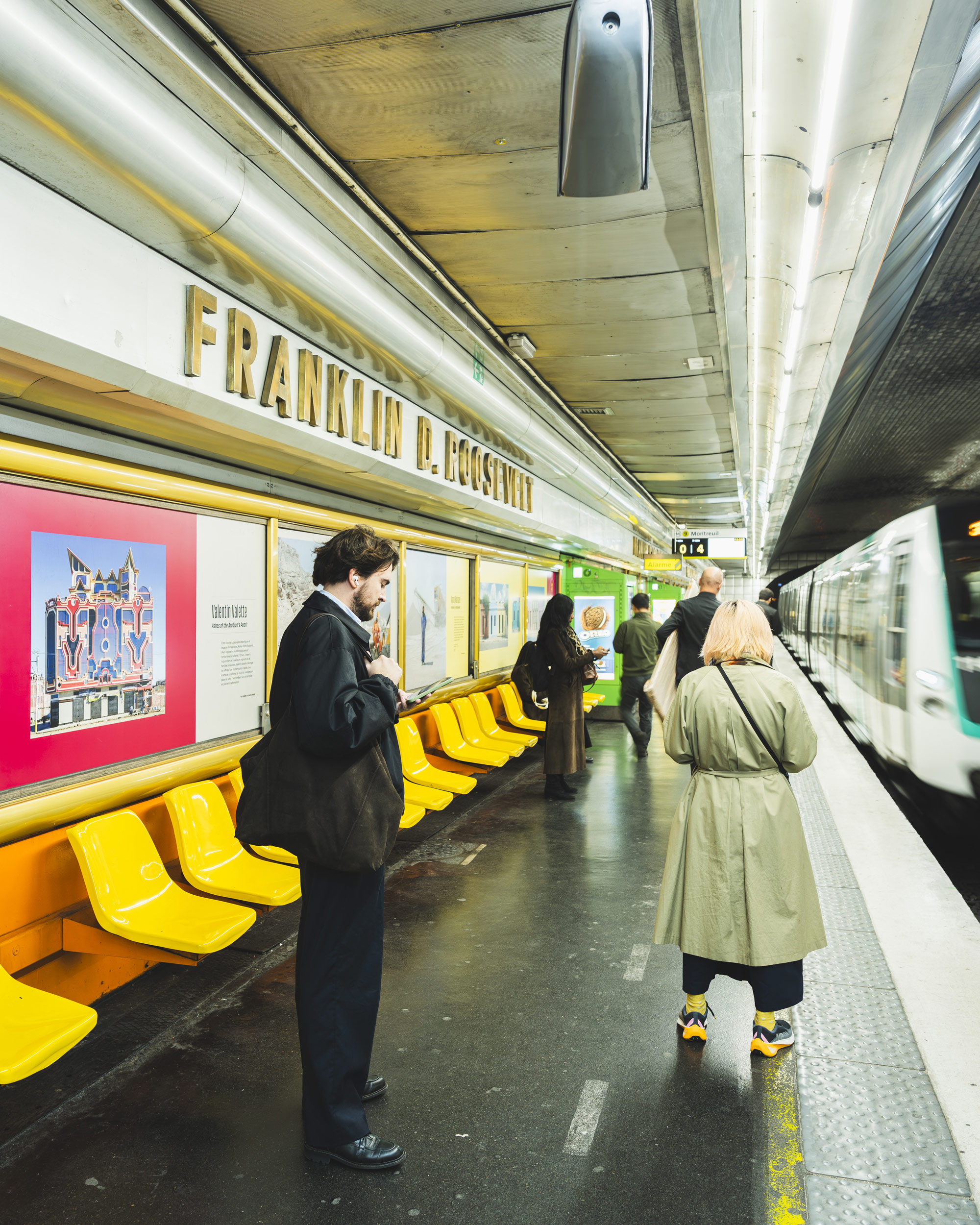 Fresques pour le partenariat Photaumnales x RATP