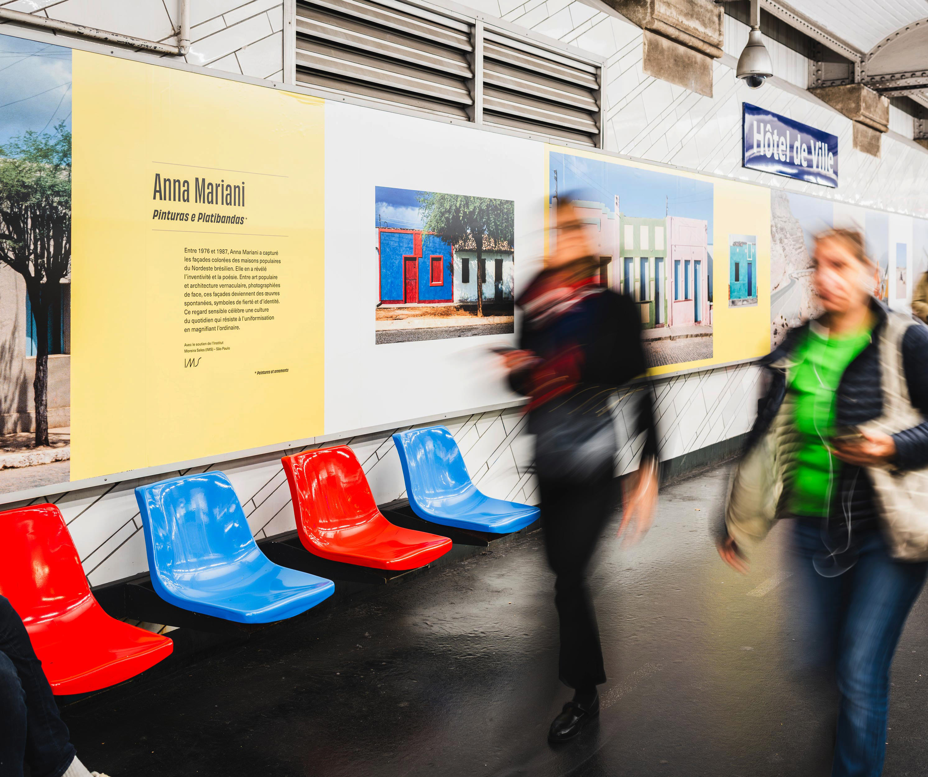 Fresques pour le partenariat Photaumnales x RATP