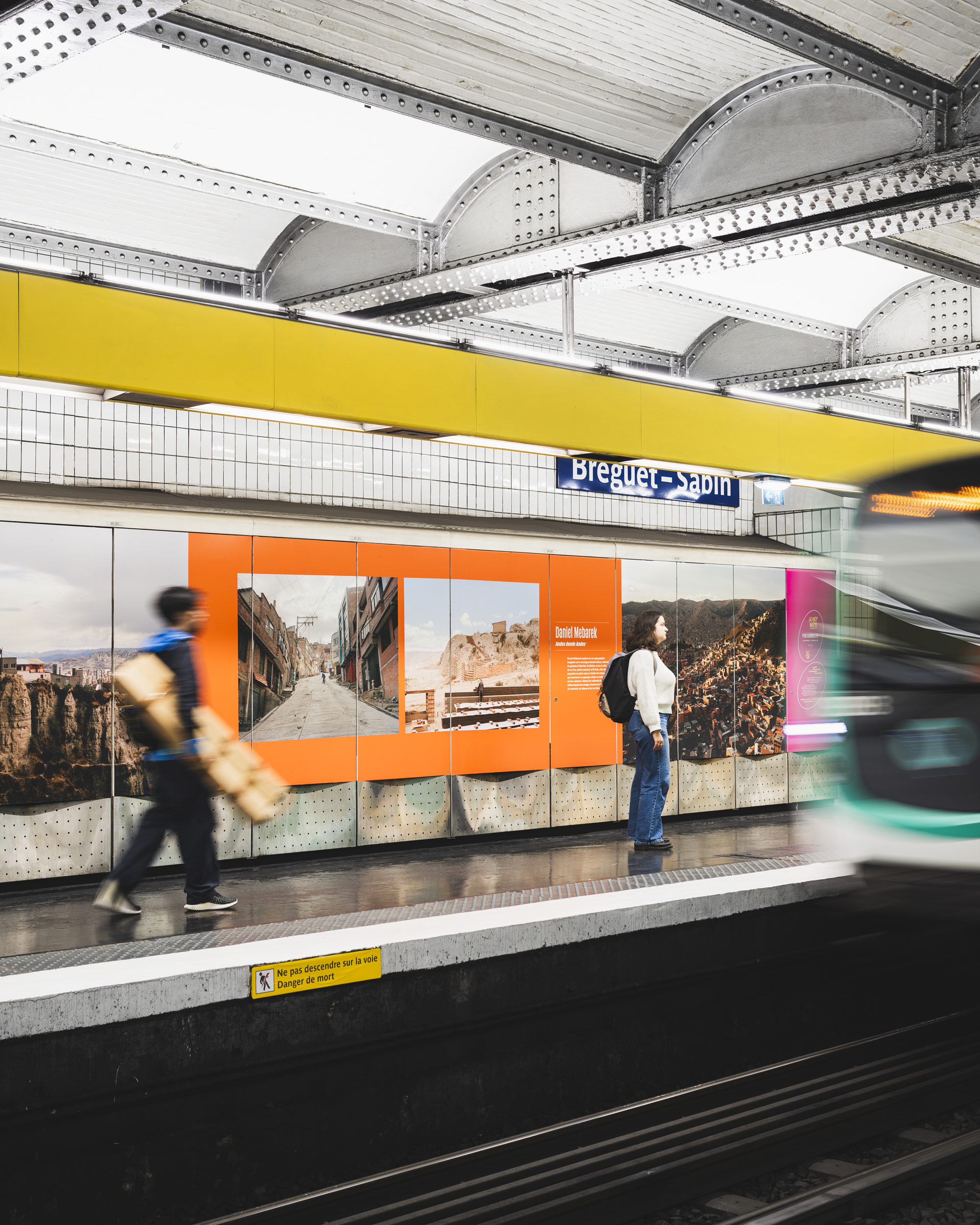 Fresques pour le partenariat Photaumnales x RATP