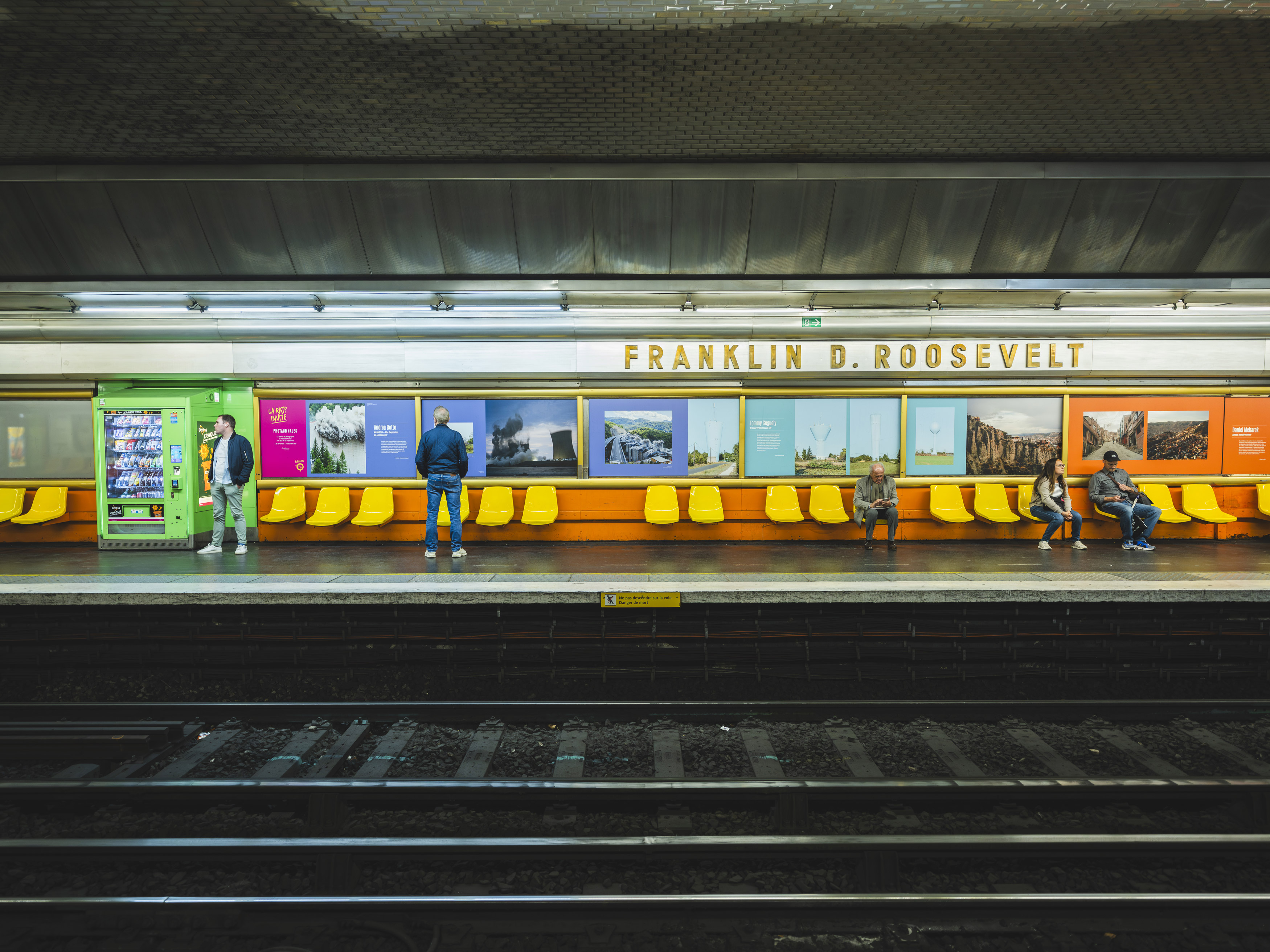 Fresques pour le partenariat Photaumnales x RATP