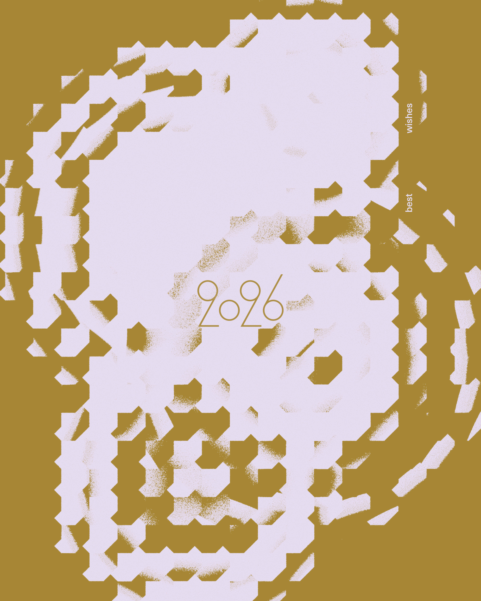 Carte de vœux 2026 de Agathe Brütt