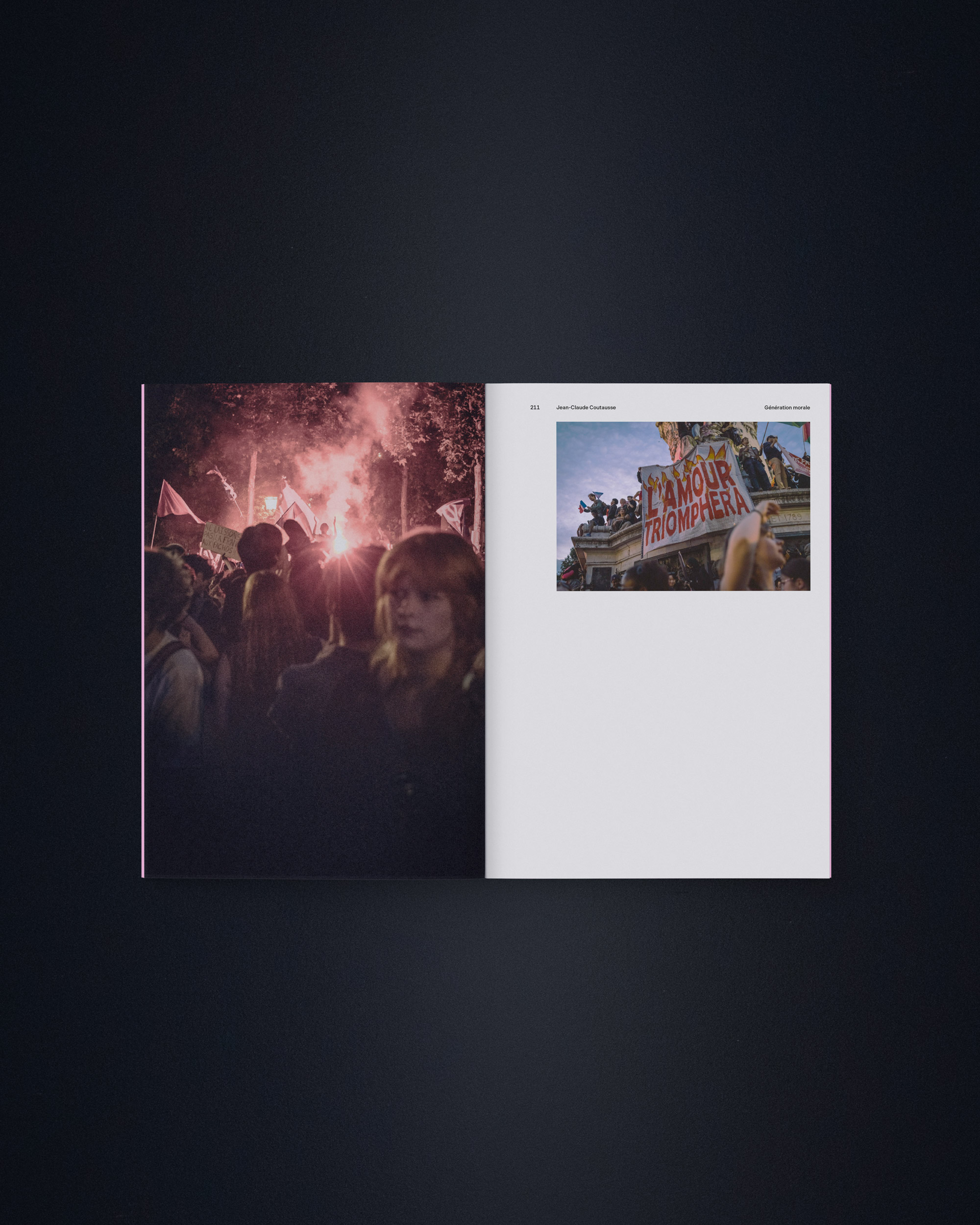 Série photographique de Jean-Claude Coutausse pour le livre Être vingt ans