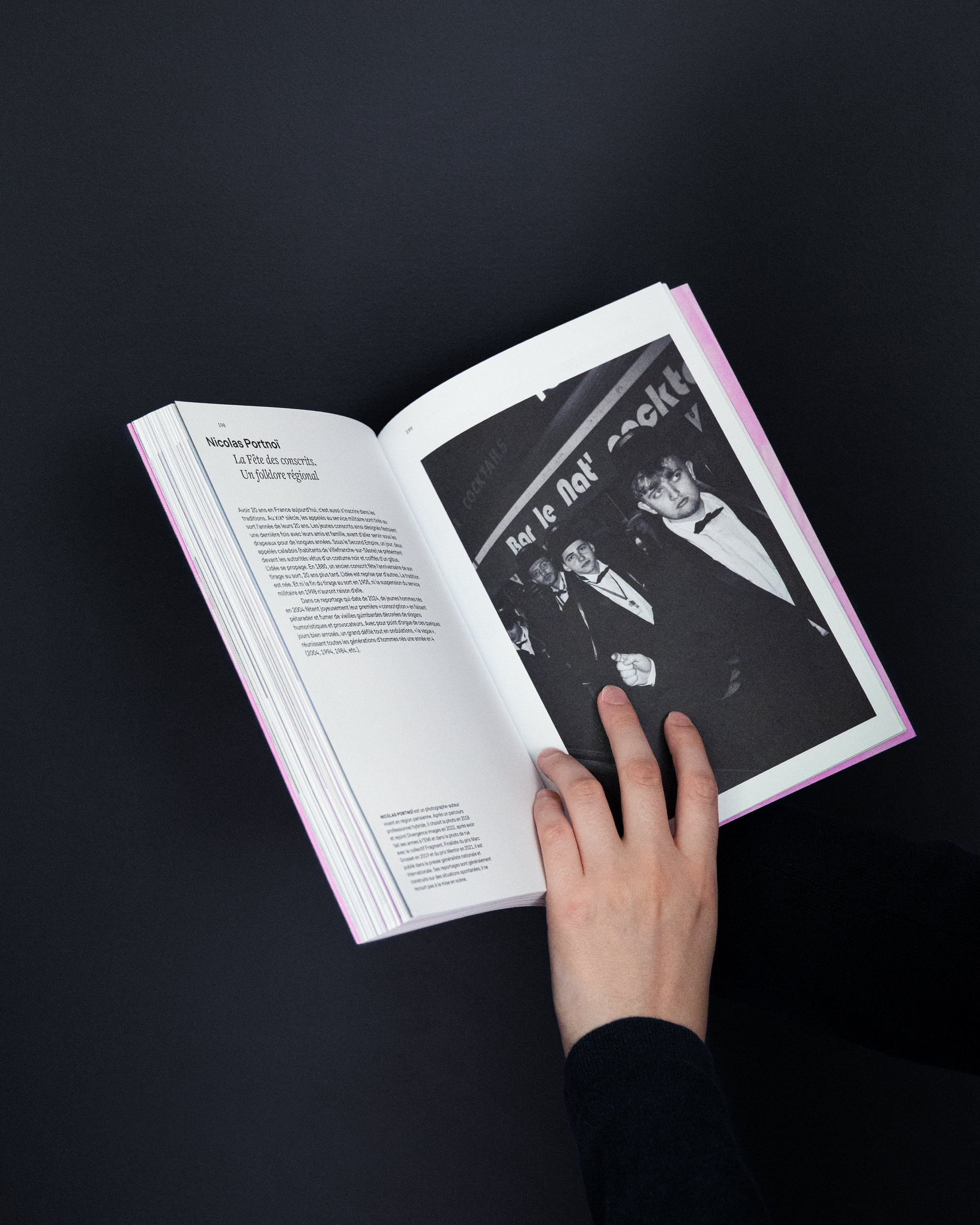 Série photographique de Nicolas Portnoï pour le livre Être vingt ans