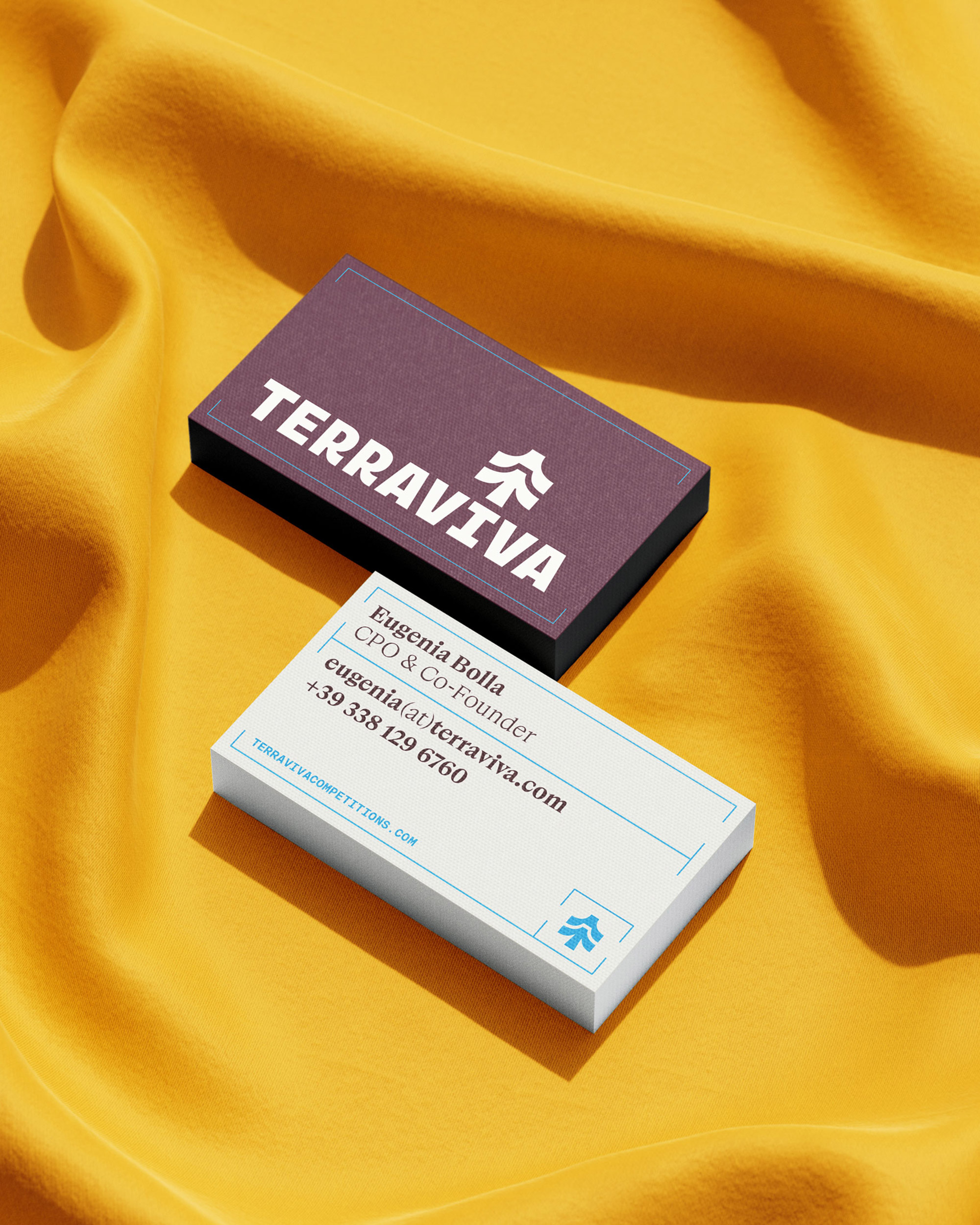 Cartes de visite pour TerraViva